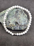Bracelet Howlite 4mm