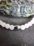 Bracelet Quartz rose 4mm