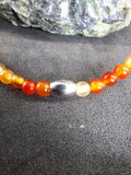Bracelet Cornaline 4mm