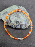 Bracelet Cornaline 4mm