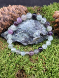Bracelet pierre naturel de Fluorite 8mm