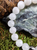 Bracelet Pierre de lune 8mm