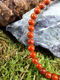 Bracelet Jaspe rouge 4mm