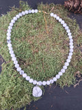 Collier Howlite 8mm