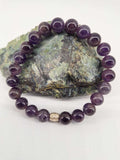 Bracelet Améthyste 8 mm