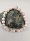 Bracelet Howlite 8 mm