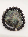 Bracelet pierre de lave 8 mm