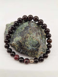 Bracelet Grenat 8 mm