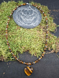 Collier Oeil de tigre 6mm / 4mm