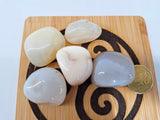 Agate blanche