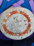 Bracelet Cornaline 6 mm