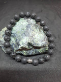 Bracelet pierre de lave 8 mm