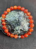 Bracelet Cornaline 8 mm