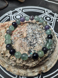Bracelet pierre naturel de Fluorite 8mm