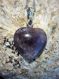 Pendentif cœur Améthyste